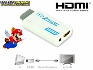 Placa Salida Hdmi Para Nintendo Wii Graficos Hd 720p p