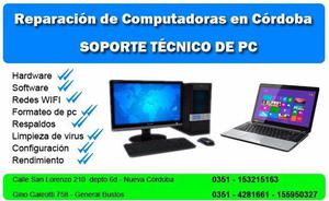 Reparacion de pc, formateo de pc