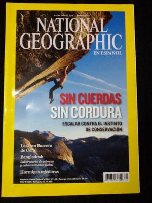 Revista National Geographic Escalar Sin Cuerdas