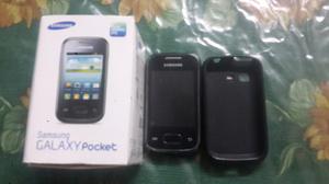 Vendo Galaxy Pocket en claro con caja con accesorios