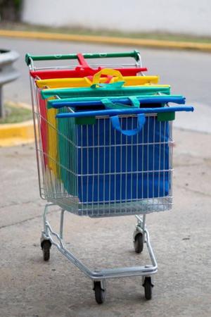 ecobolsas carro supermercado + térmica