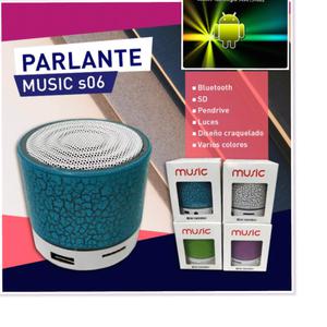 parlante luminoso bluetooth