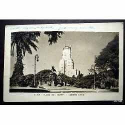 1951 monumento a san martin plaza buenos aires postal