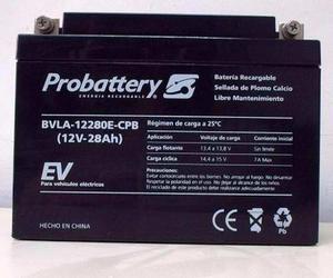 Batería Gel 12v 28ah Todo Uso Mayor Capacidad Probattery