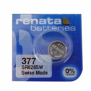 Batería Pila Renata 377 1.55 V Para Reloj Oxido De Plata