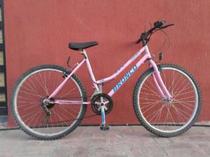 Bicicleta Rosa R26 Muy Linda