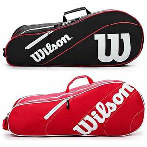 Bolso Raquetero Wilson Advantage Iii Team X6 Raquetas Tenis