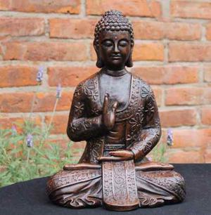 Estatua, Figura, Deco Zen, Meditación, Buda Grande 33cm