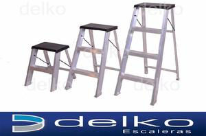 Fabrica de escaleras de aluminio extensible, tijera Delko