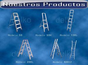 Fabrica de escaleras extensible, tijera Delko industria