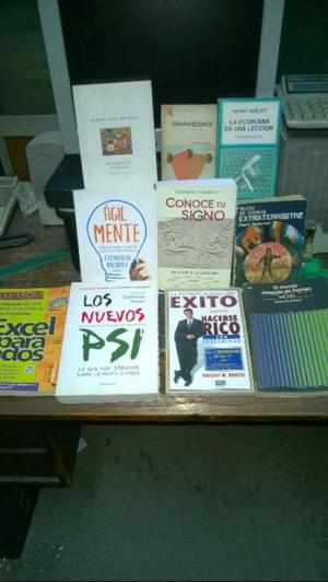 Lote de 120 libros varios