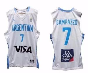 Nueva Camiseta De Basquet Seleccion Argentina Campazzo