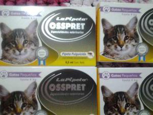 Oferta 10 Pipeta Osspret Para Gato Hasta 4 Kilos