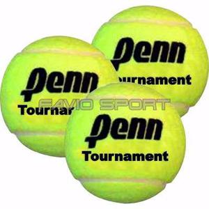 Pelotas Penn Tournament Sello Negro - Promo Pack 20 Unidades