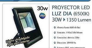 proyector led 30w luz día marca sica