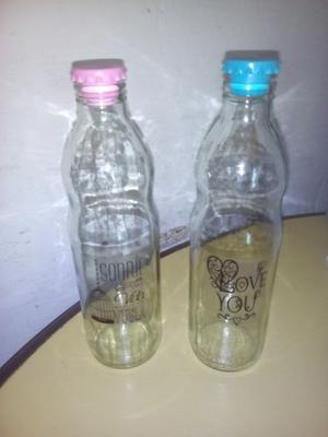 Botellas de vidrio