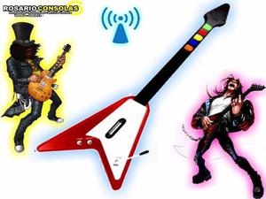 Guirarra Para Ps2 Datavision Dtga250 Ps2 Guitar Hero Rosario