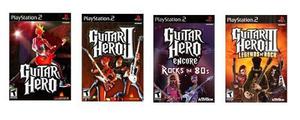 Guitar Hero - Juegos Ps2