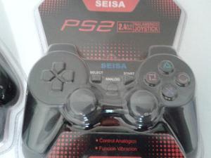 Joystick Inalambrico Para Ps2 A Bateria Recargable Videcom