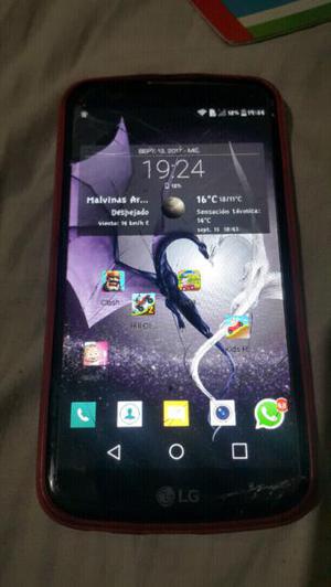 LG k10 libre astillado
