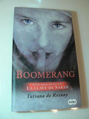 Libro Boomerang por Tatiana de Rosnay. Editorial Suma de