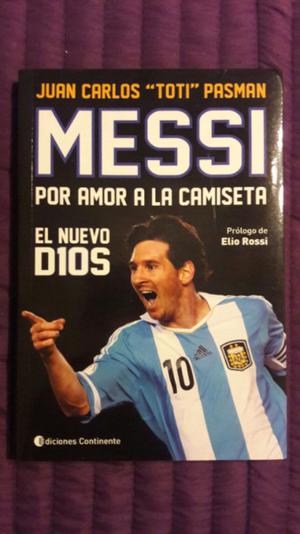 Libro "Messi. Por amor a la camiseta"