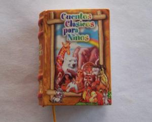 Libro Miniatura Minilibros Cuentos Clásicos Para Niños