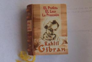 Libro Miniatura Minilibros El Profeta Loco Procesion Gibran