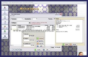 Maxikiosco 5.53 ◨◧ Programa para kioscos - ventas