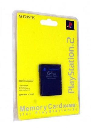 Memoricard De 64mb Playstation 2 Originales En Blister Ofert