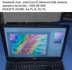 Notebook Acer.Urgente