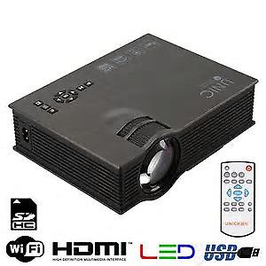 PROYECTOR 150 PULGADAS PORTATIL. HDMI USB SD VGA, 