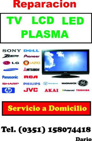 REPARACIÓN DE TV LCD LED SMART PLASMA