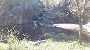 San Luis-El Volcán- terreno de 6500 mts2 con 100 costa