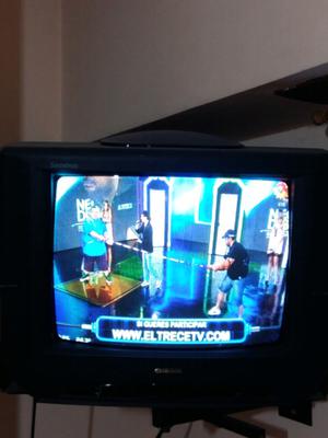 Televisor a tubo 20 pulgadas serie dorada