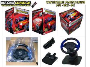 Volante Simulador De Auto Completo Gt4 Racing Wheel Rosario