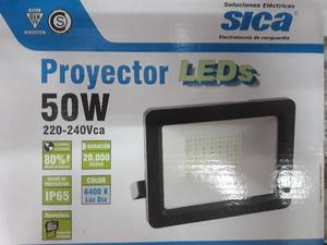 proyector led 50w luz dia sica  hs ip65