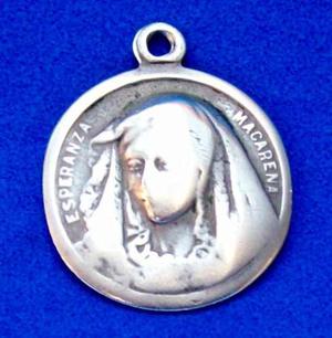 Antigua Medalla Virgen Esperanza Macarena Veala -en La Plata