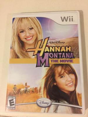 Juego Original Nintendo Wii Hannah Montana The Movie