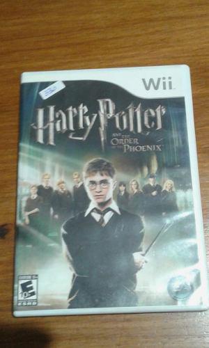 Juego Original Para Wii Harry Potter + Estuche + Manual
