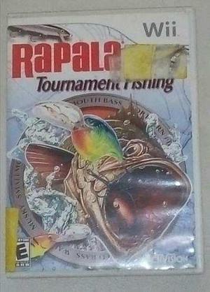 Juego Original Para Wii Rapala Tournament Fishing