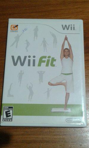 Juego Original Para Wii Wii Fit Manual Y Estuche Ntsc