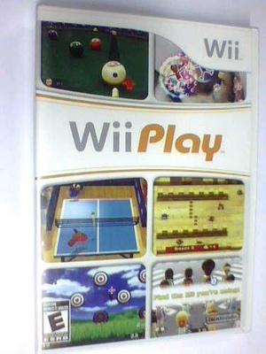 Juego Wii Play - Original Wii Nuevo Caja Sellada Fisico
