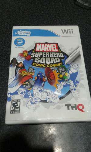 Marvel Superhero Squad P/ Wii En Estuche Con Manual