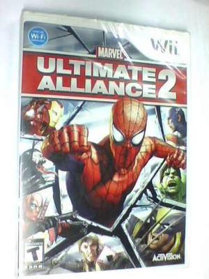 Marvel Ultimate Alliance 2 Wii Nuevo Caja Sellada Fisico