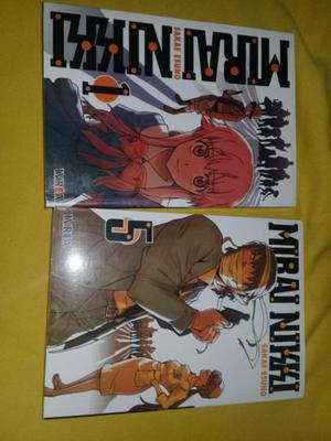 Mirai Nikki Tomos 1 y 5 Ivrea Argentina Manga