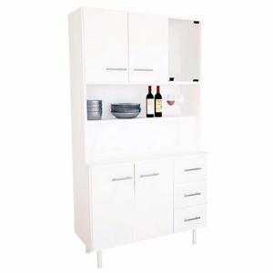 Mueble De Cocina Triplo Kit Blanco Mosconi 90x38x171 Cm