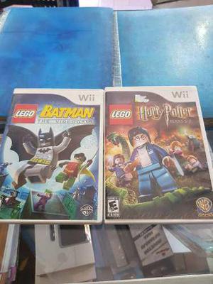 Originales De Wii Lego H Potter Y Lego Batman!!