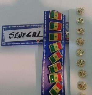 PINS BANDERA SENEGAL DE 2 CMS