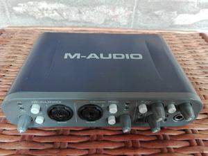 Placa de sonido M Audio Fast Track Pro